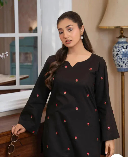 Flower-Petal Farshi Shalwar 3pc