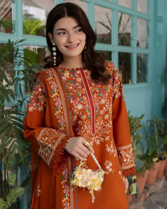 Naaz Embroidered -3pc