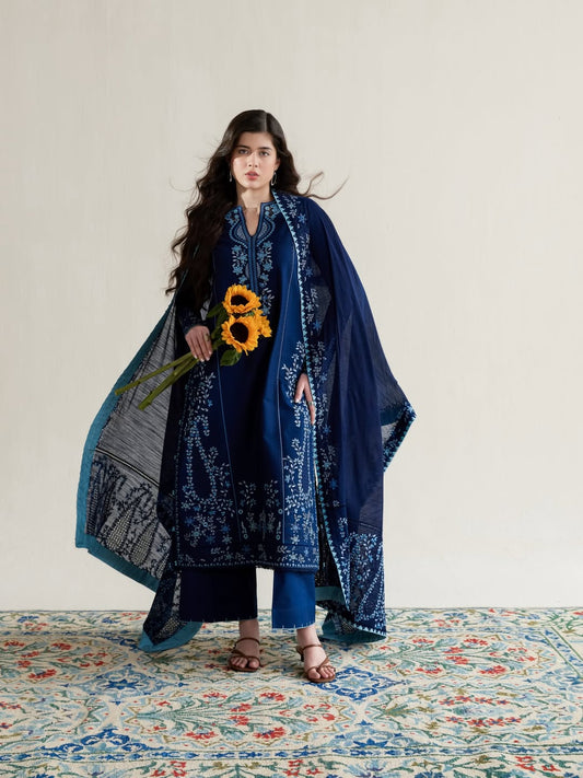 Pakeeza- Embroidered 3PC-LAWN