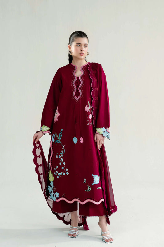 RAAZ EMBRIDERED 3PC