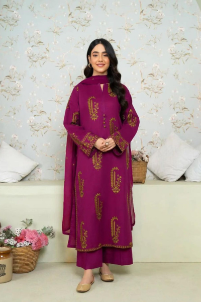 AMBER EMBROIDERED