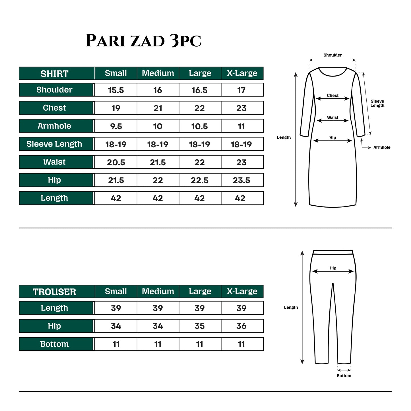 MAYA - Embroidered 3PC-LAWN