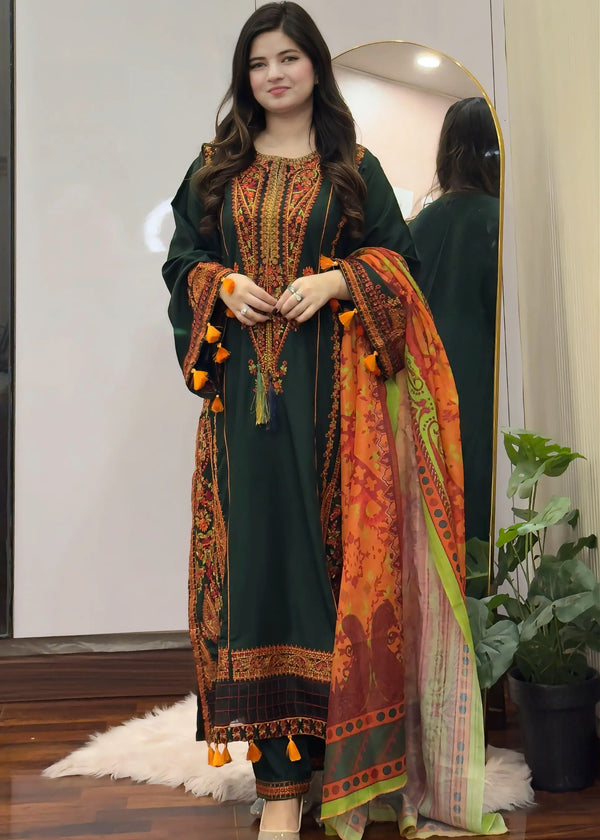 PAYAL Embroidered 3PC-Lawn