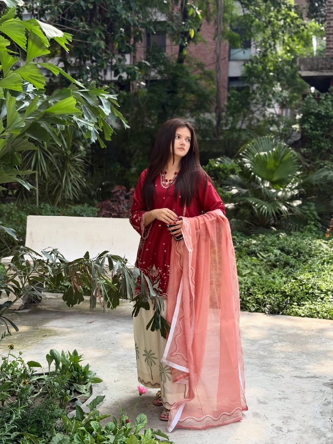 NAYA Embroidered 3PC-Lawn