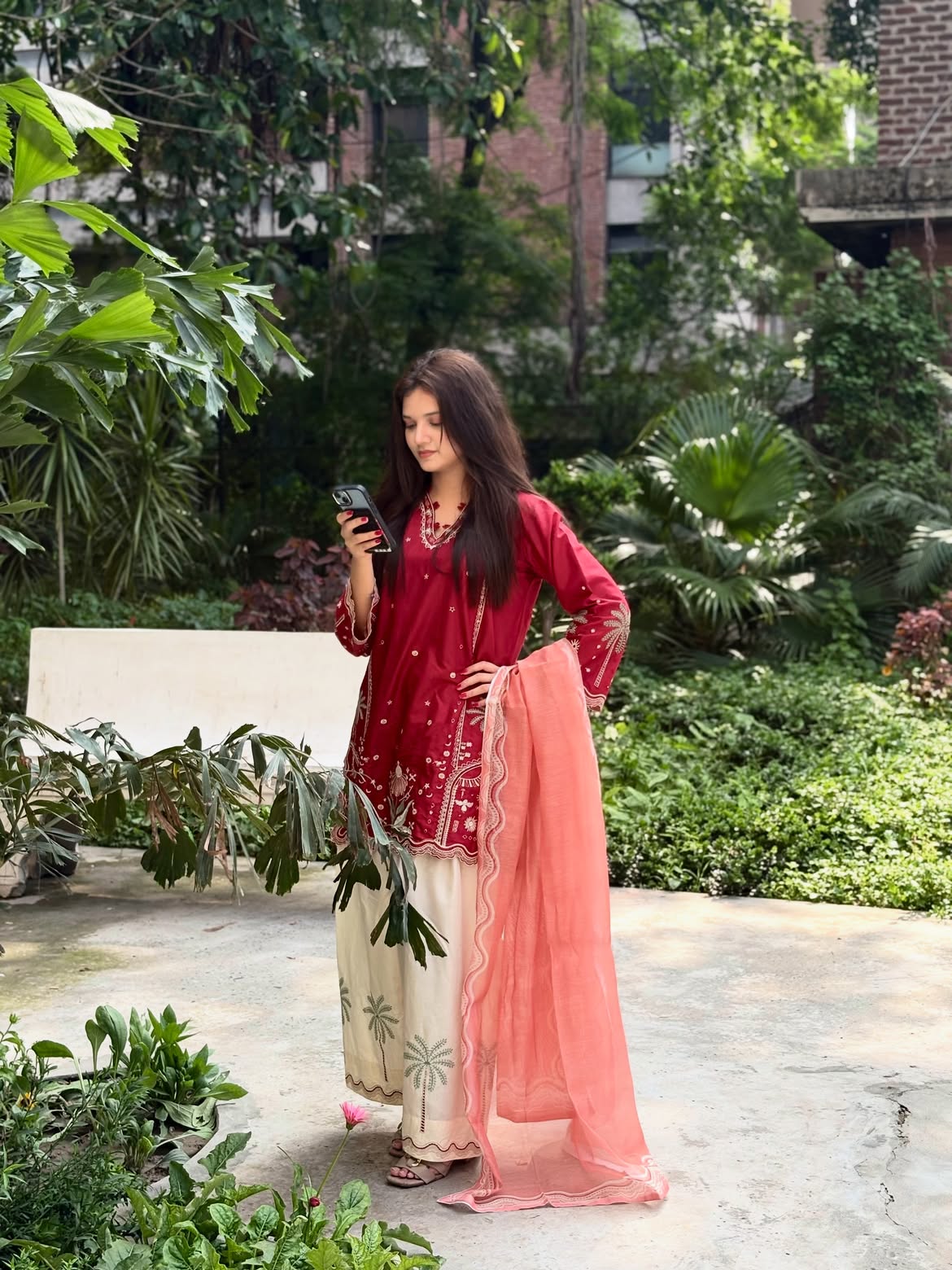 NAYA Embroidered 3PC-Lawn