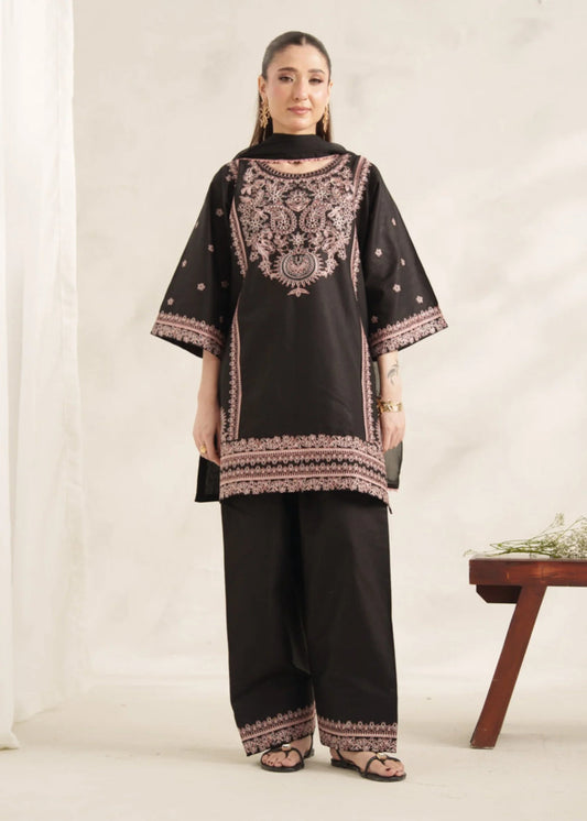 IRIS EMBROIDERED 3PC
