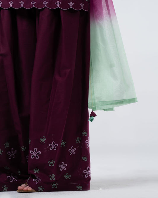 HEER EMBROIDERED 2PC