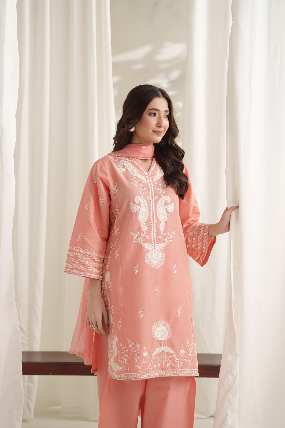 SAFIA EMBROIDERED 3PC