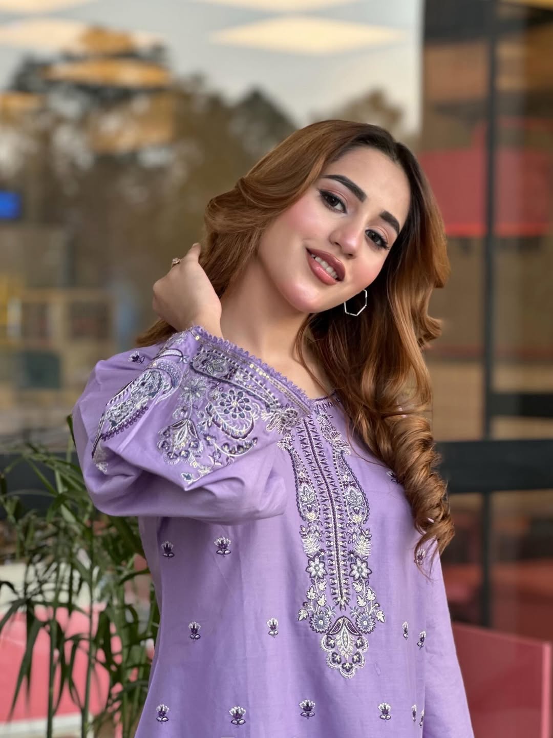 Naaz Embroidered -3pc - Lawn