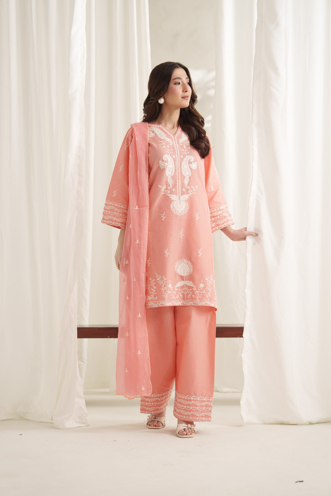 SAFIA EMBROIDERED 3PC