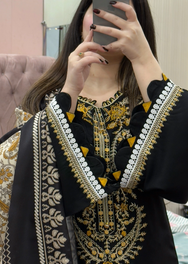 NAYA Embroidered 3PC-Lawn