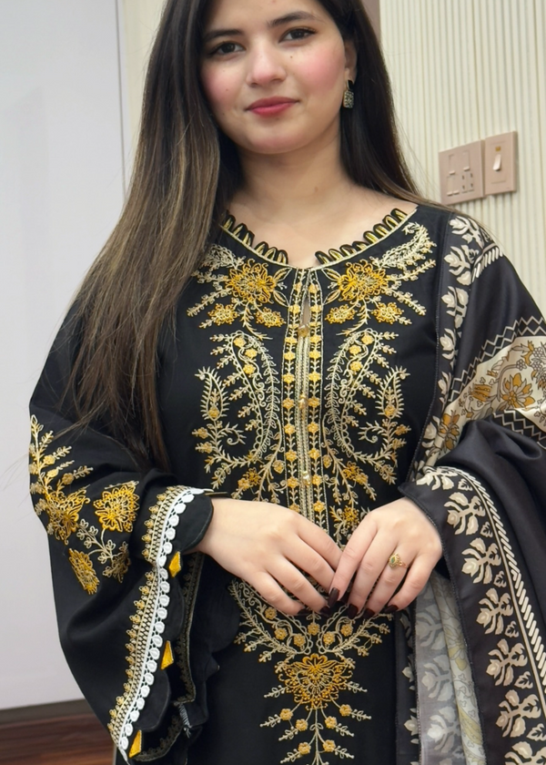 NAYA Embroidered 3PC-Lawn