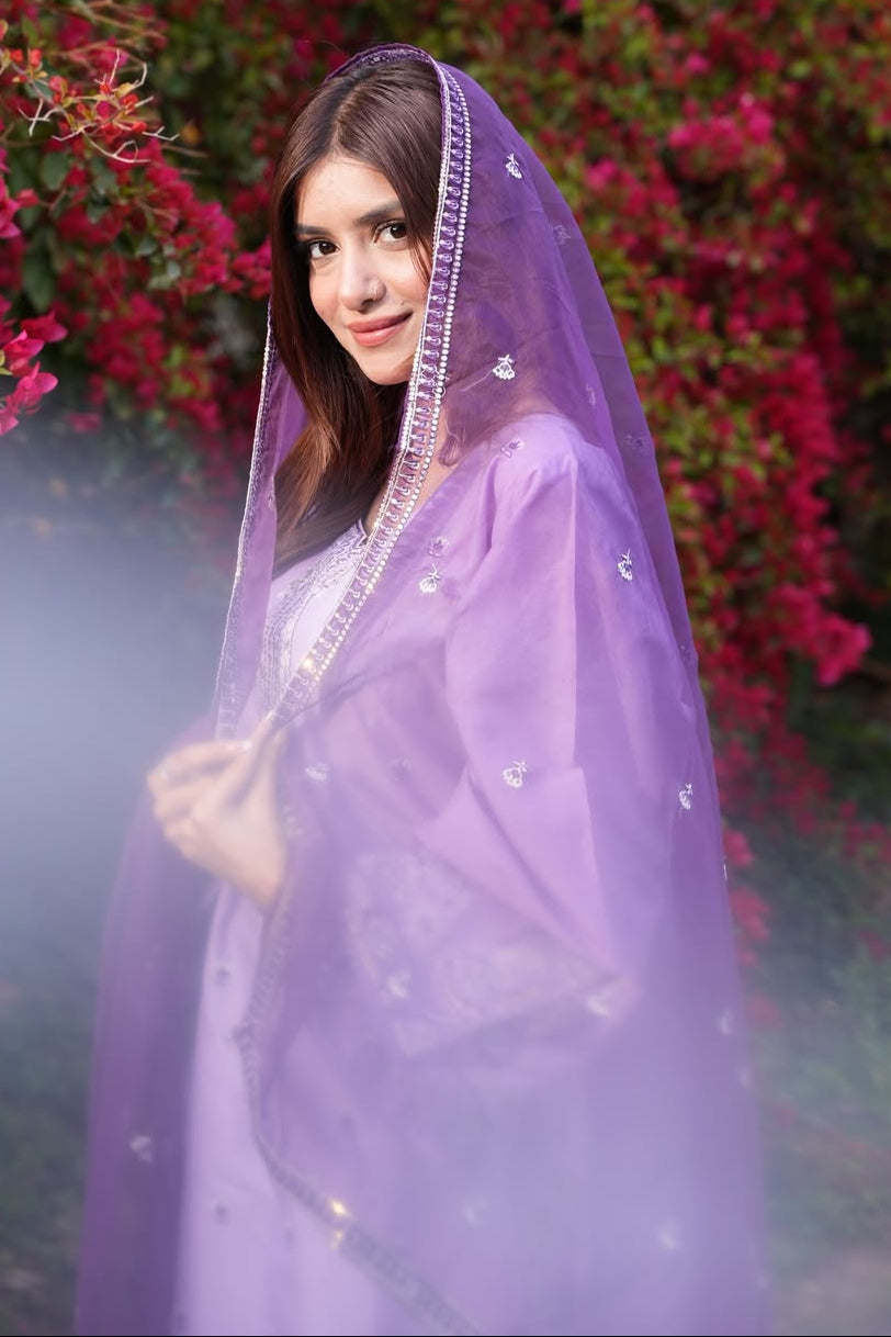 Naaz Embroidered -3pc - Lawn