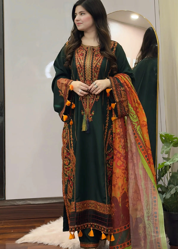 PAYAL Embroidered 3PC-Lawn