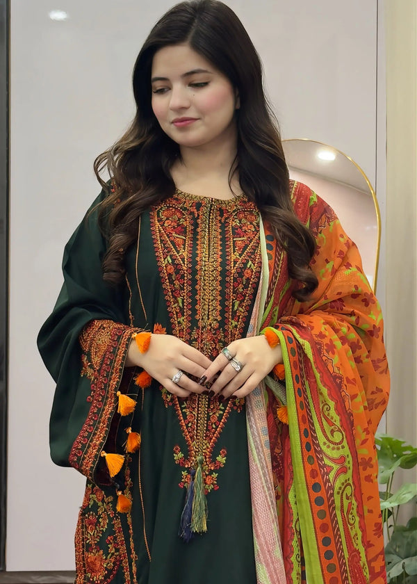PAYAL Embroidered 3PC-Lawn