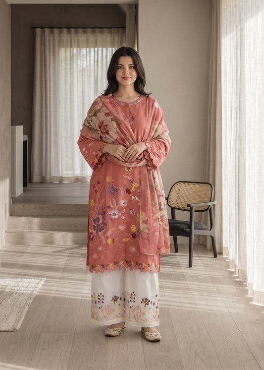 Shah Jahan Embroidered 3pc