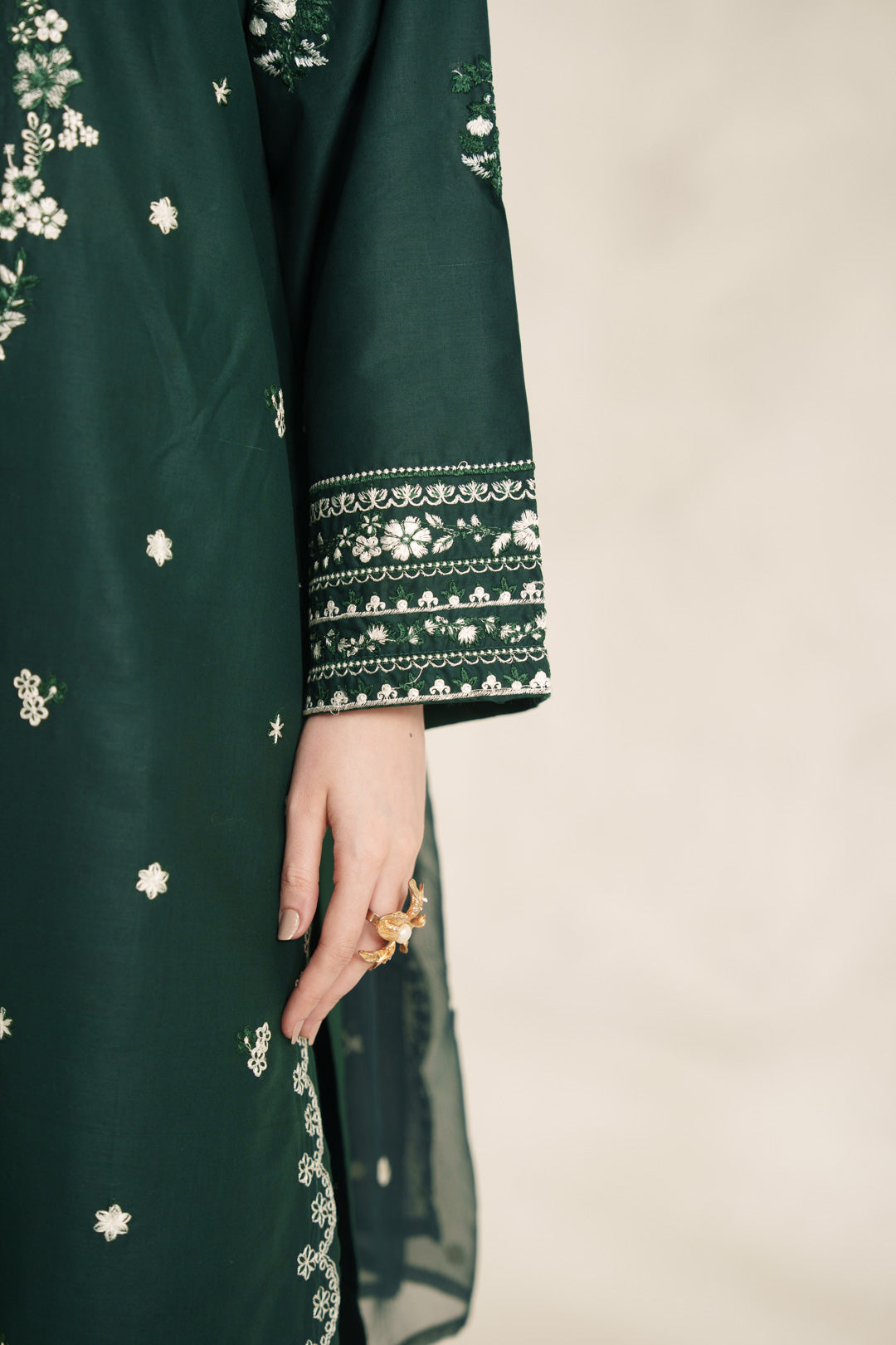 ZIRVA EMBROIDERED 3PC