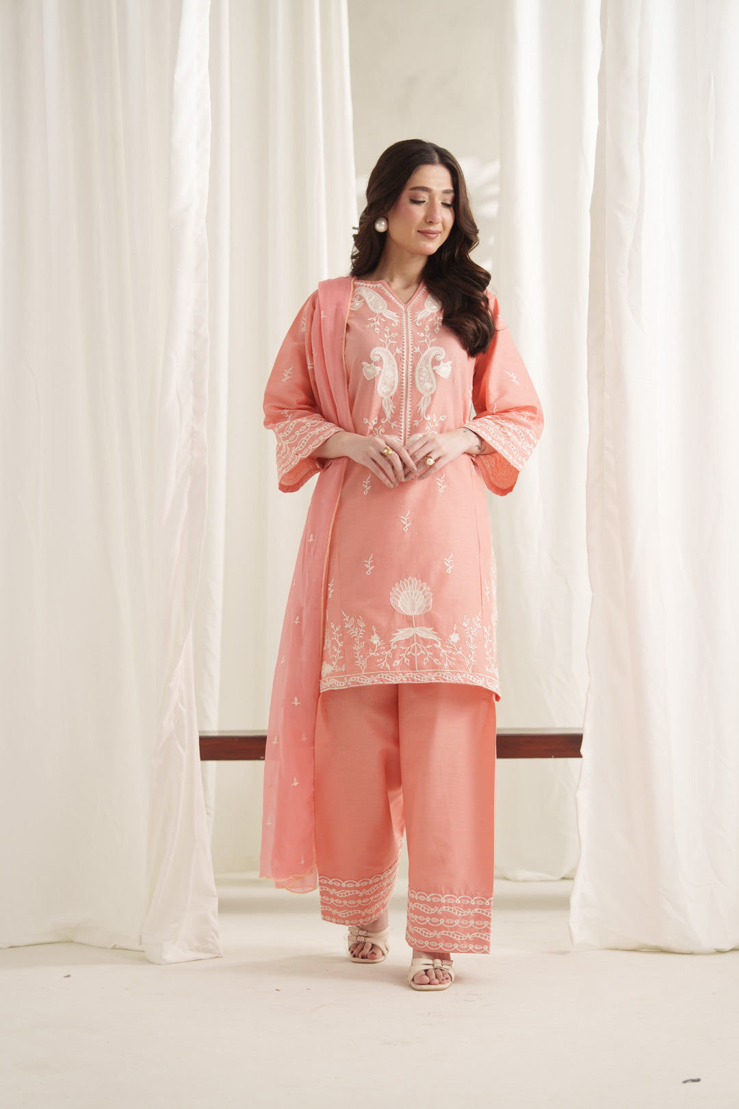 SAFIA EMBROIDERED 3PC