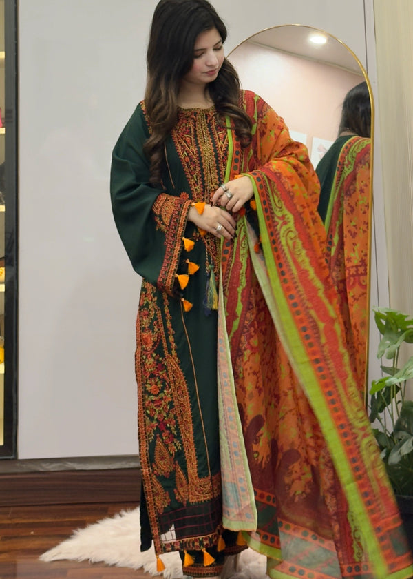 PAYAL Embroidered 3PC-Lawn