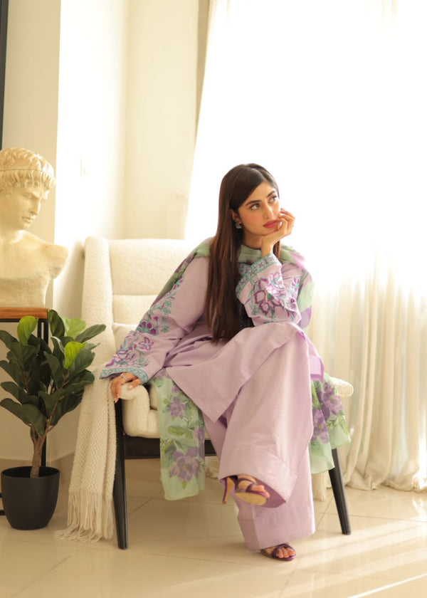 KANEEZ EMBROIDERED 3PC