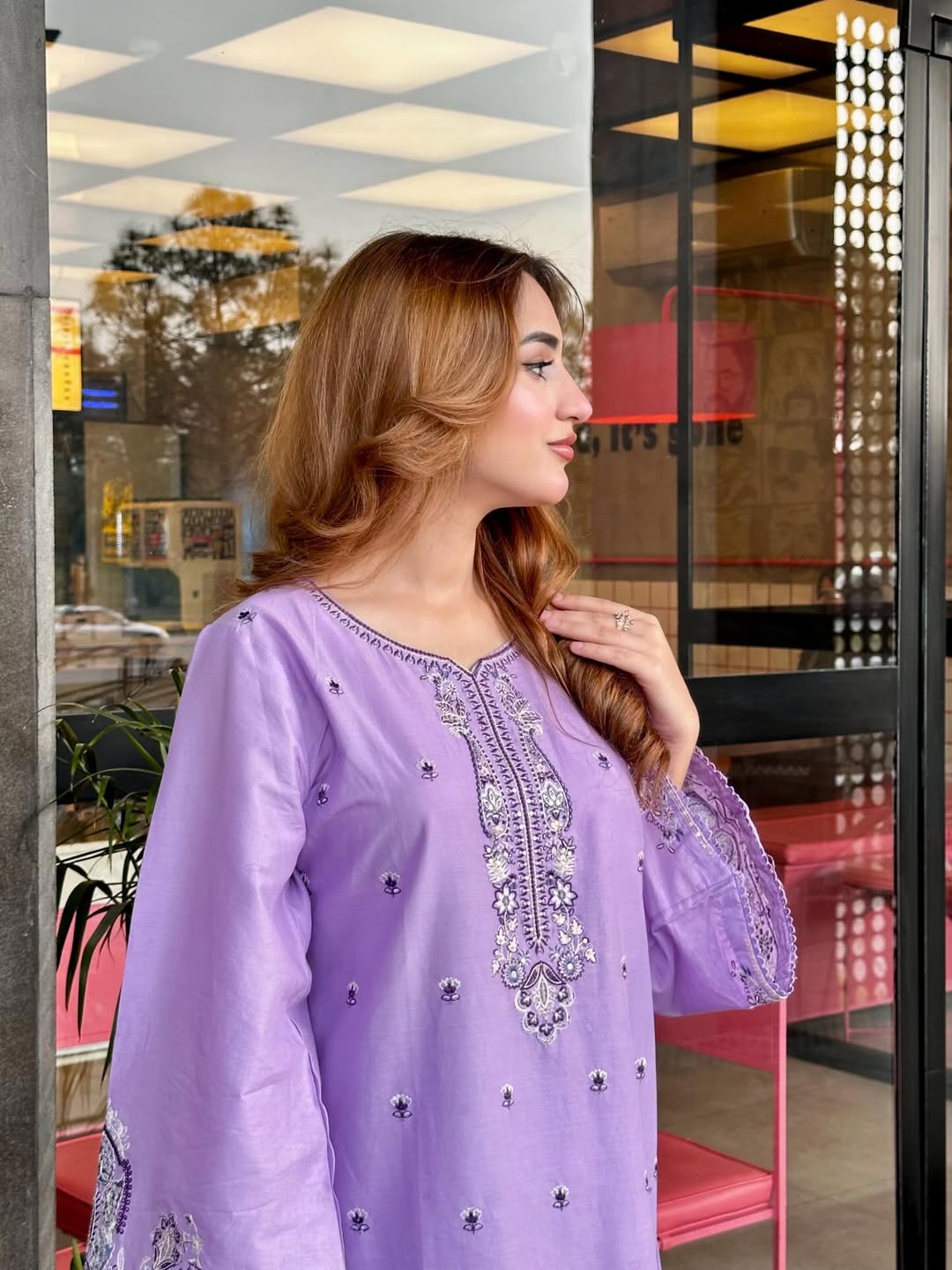 Naaz Embroidered -3pc - Lawn