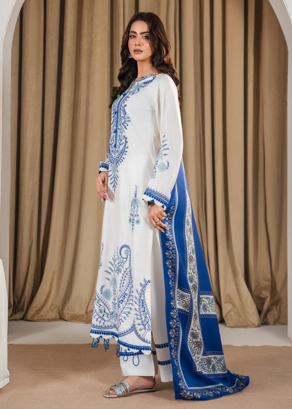NAYA Embroidered 3PC-Lawn