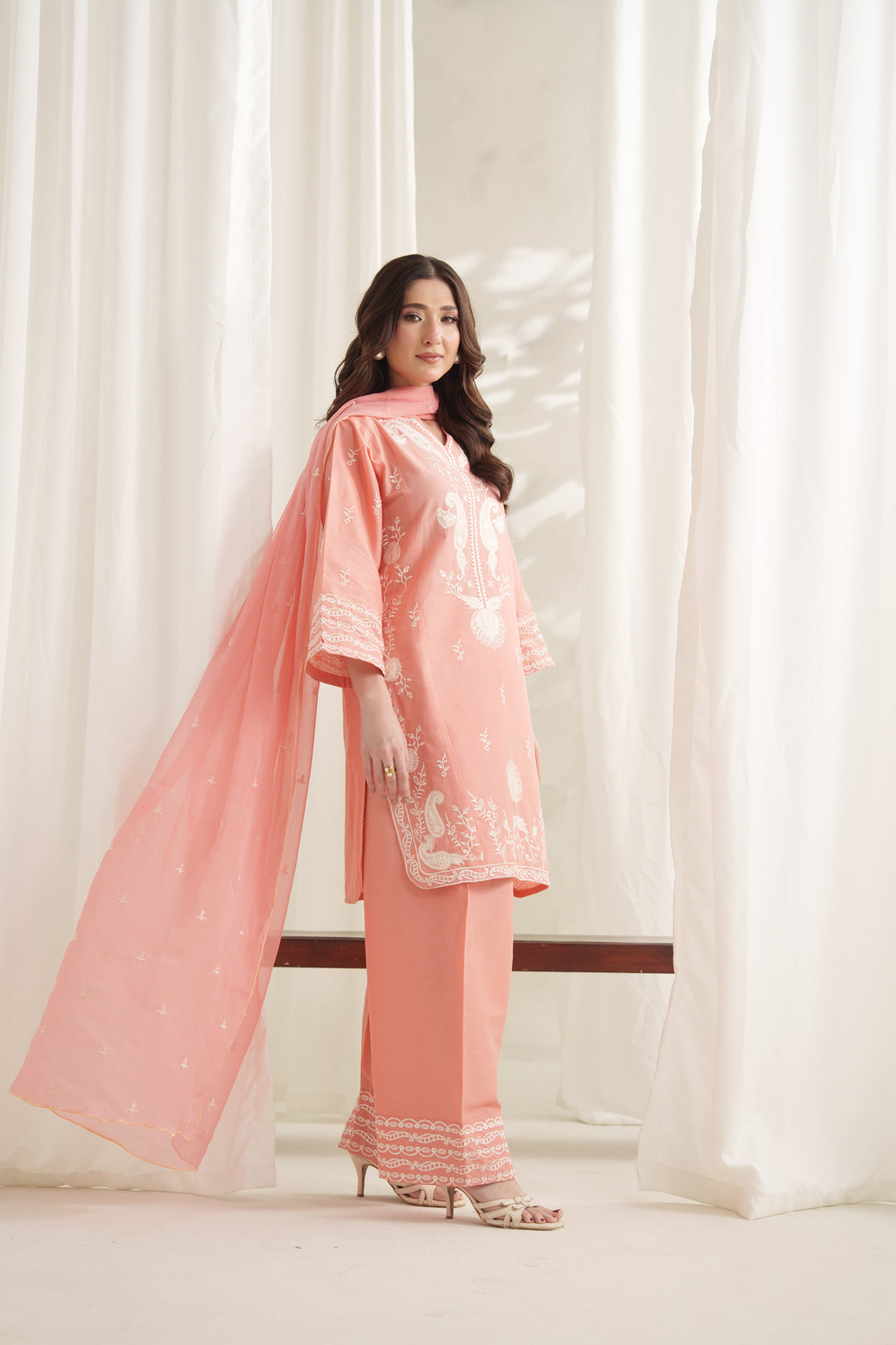 SAFIA EMBROIDERED 3PC