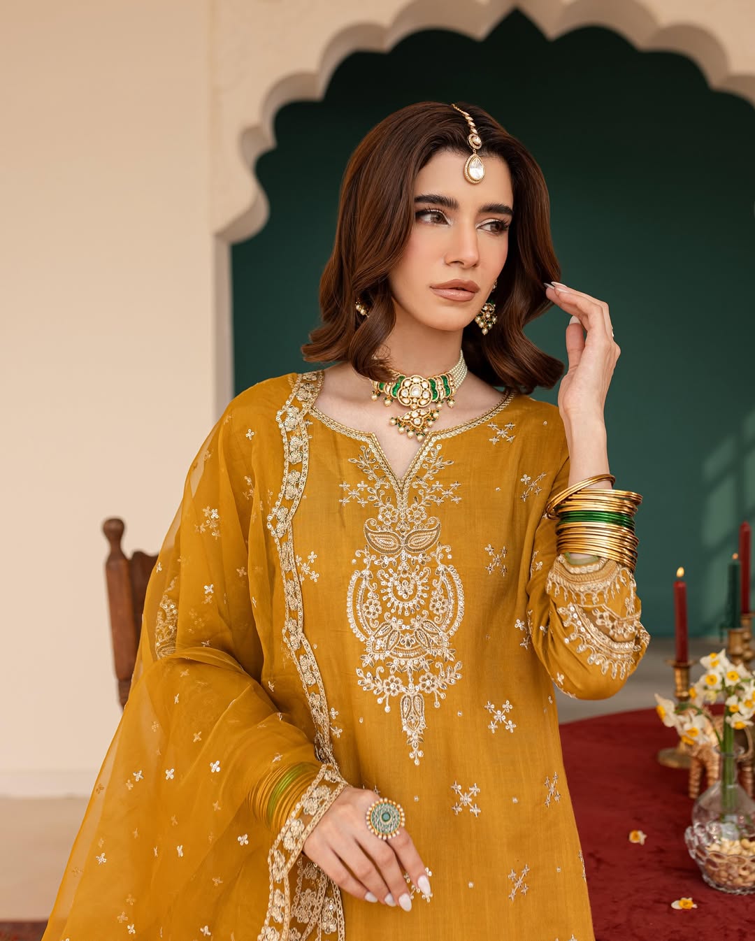 Almas - Embroidered 3PC-LAWN