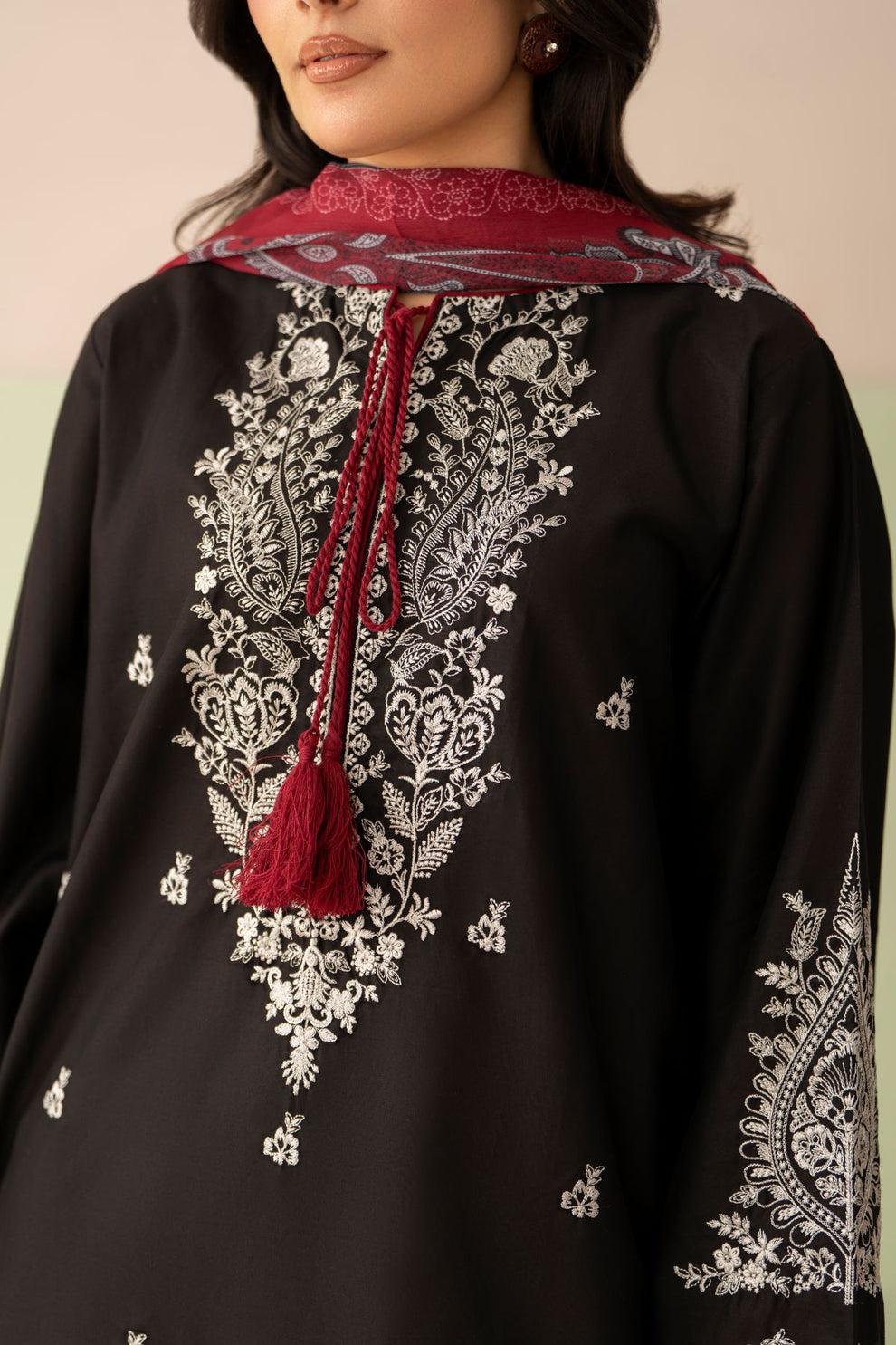 Moon EMBROIDERED 3PC