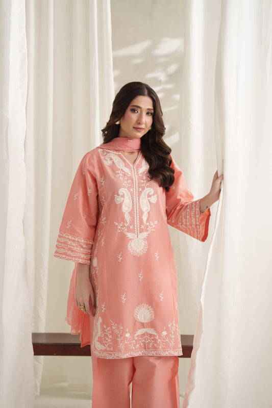 SAFIA EMBROIDERED 3PC