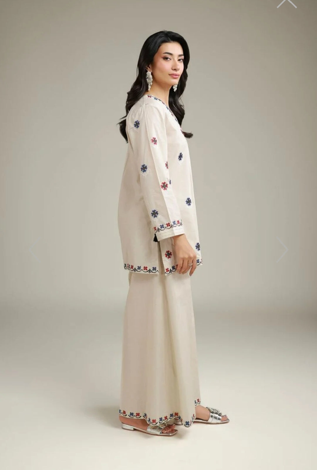 AJWA EMBROIDERED 3PC