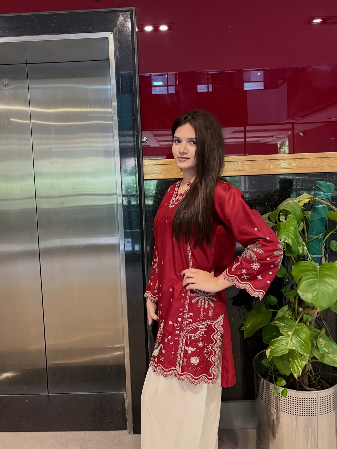 NAYA Embroidered 3PC-Lawn