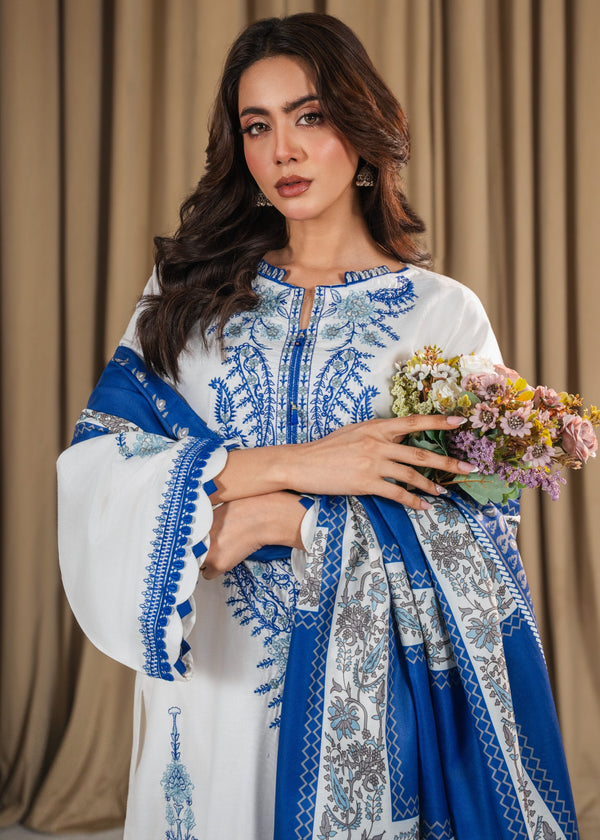 NAYA Embroidered 3PC-Lawn