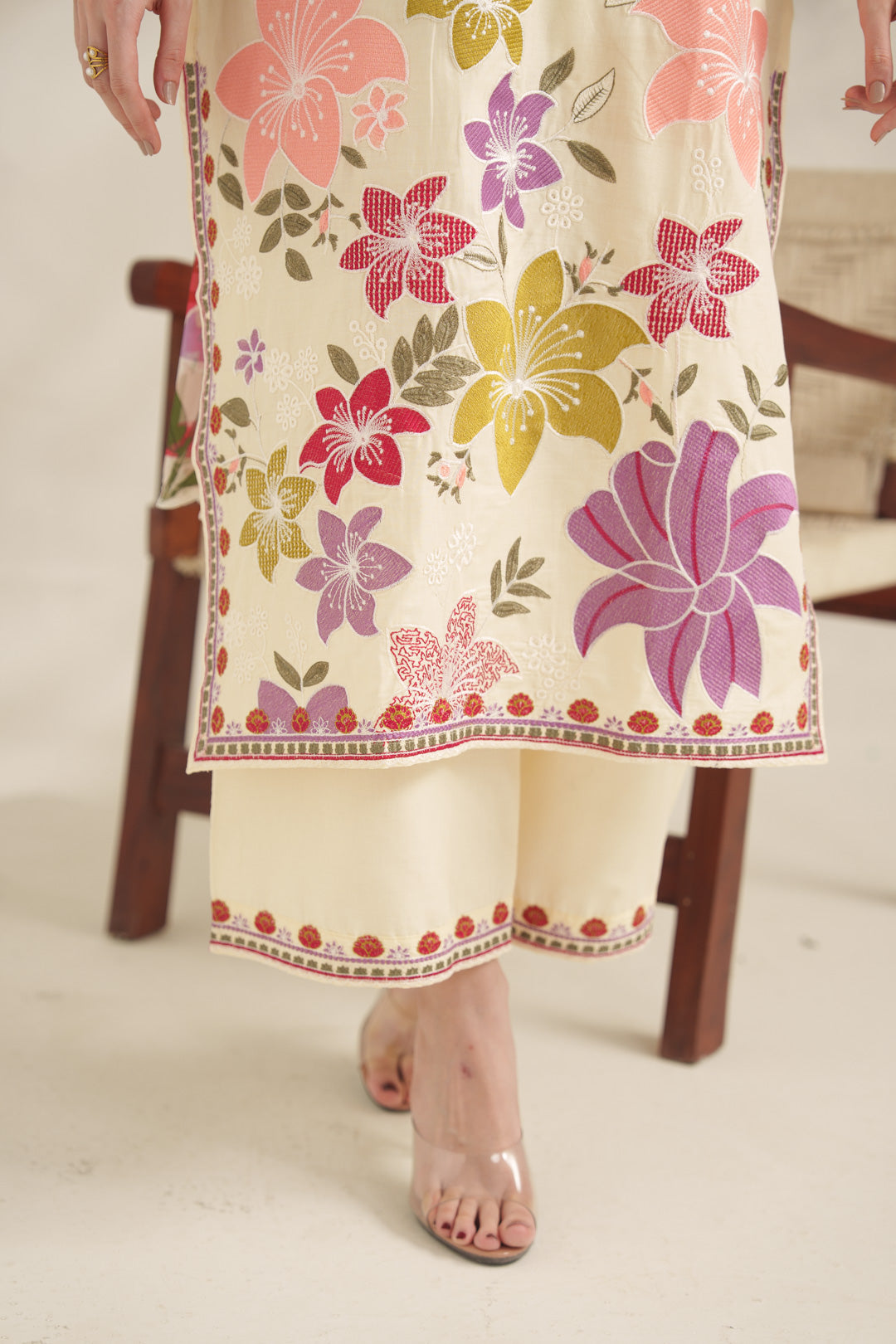 MAYA - Embroidered 3PC-LAWN