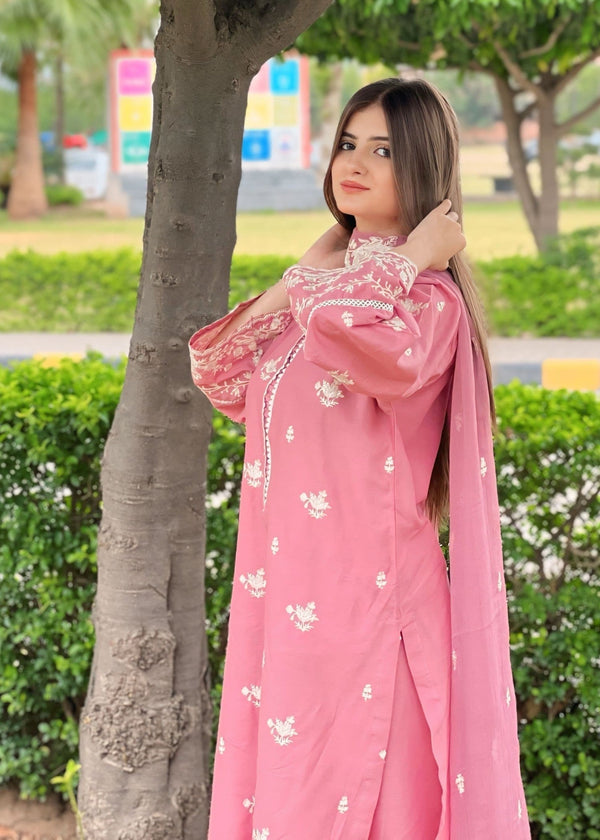 Nazneen Embroidered 3PC-Lawn