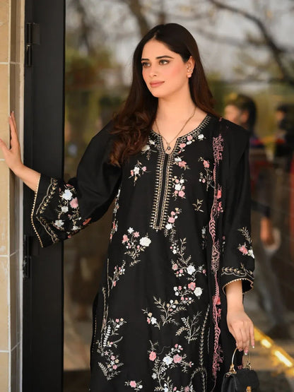 Haniya Embroidered 3PC-Lawn