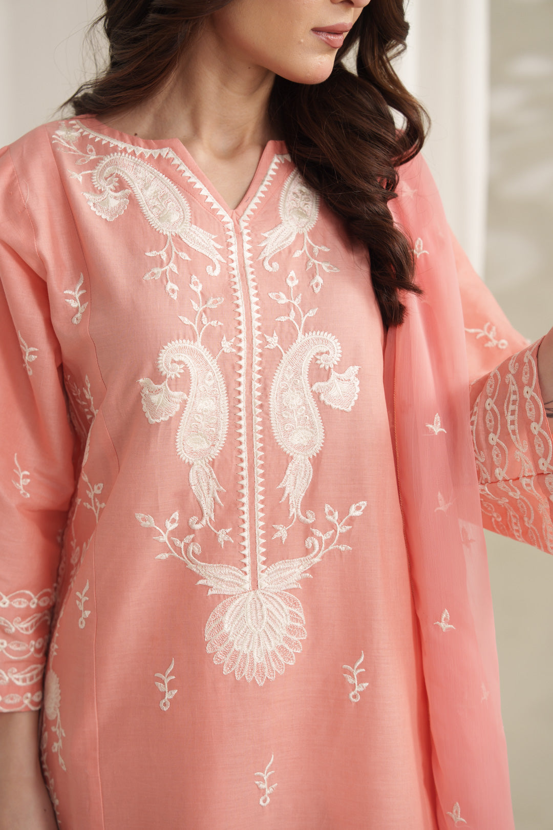 SAFIA EMBROIDERED 3PC