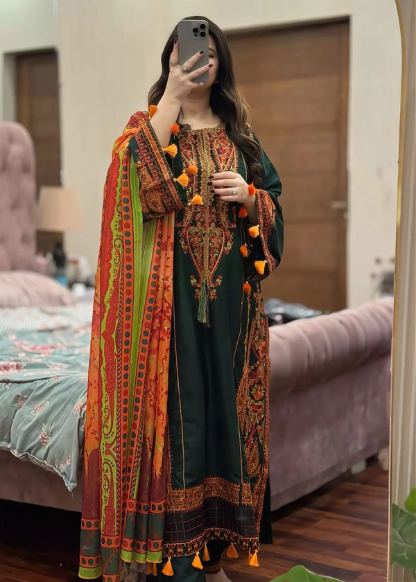PAYAL Embroidered 3PC-Lawn